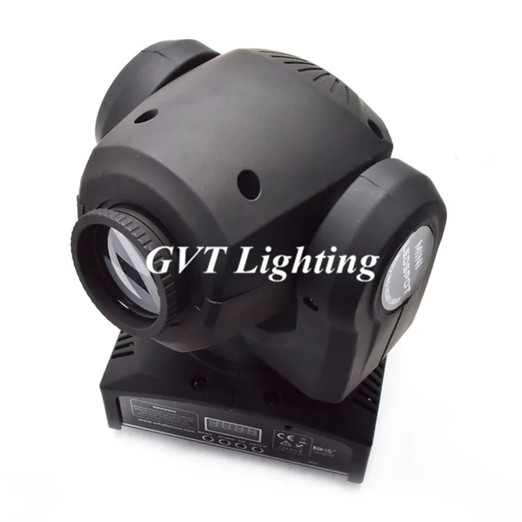 6 шт./Лот Мини 30 Вт RGBW LED Gobos движущийся головной сценический свет DMX
