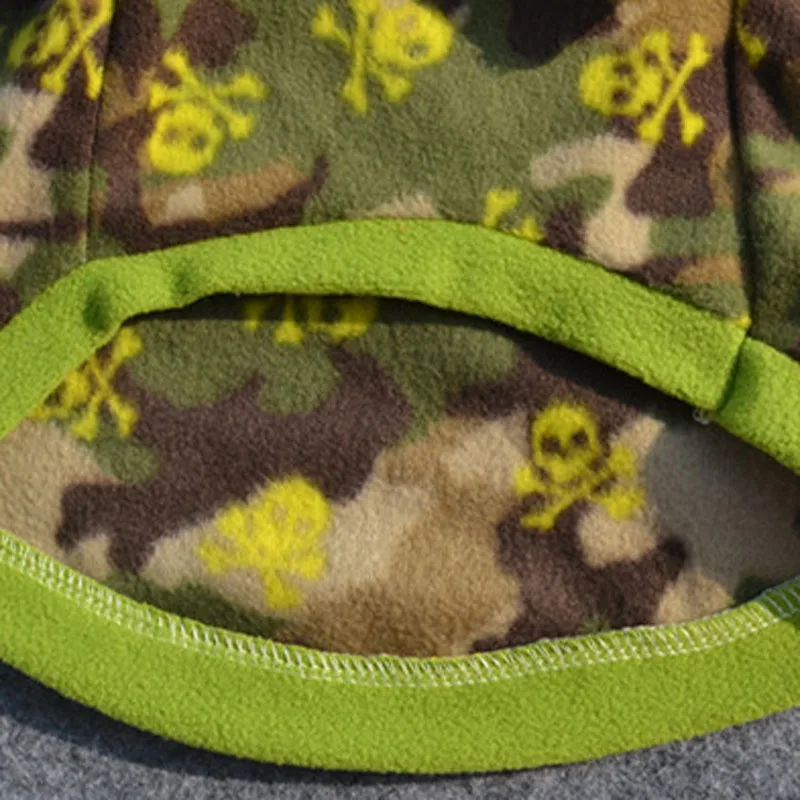 Повседневный Камуфляжный свитер для собак кашемировая одежда с черепом пальто