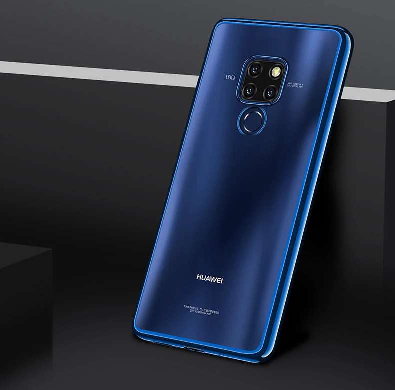 Чехол для huawei mate 20 Pro, роскошный чехол из ТПУ с лазерным покрытием для huawei mate 20 X, мягкий прозрачный Силиконовый противоударный чехол