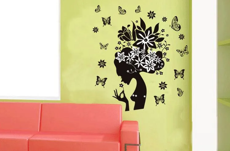 Freeshipping Butterfly Vinyl Wall Stickers Home Decor diy sticker home decoration for wall | Дом и сад