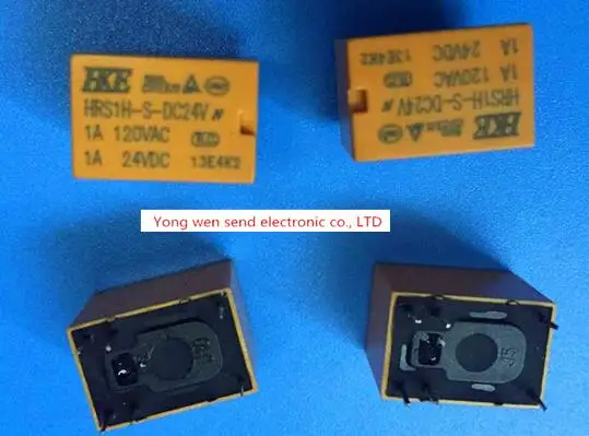 NEW HRS1H-S-DC24V-N HRS1H-S-DC24V HRS1HSDC24VN HRS1HSDC24V HRS1H-DC24V HRS1H DC24V 24VDC 24V relay HKE DIP6 Free shipping | Обустройство