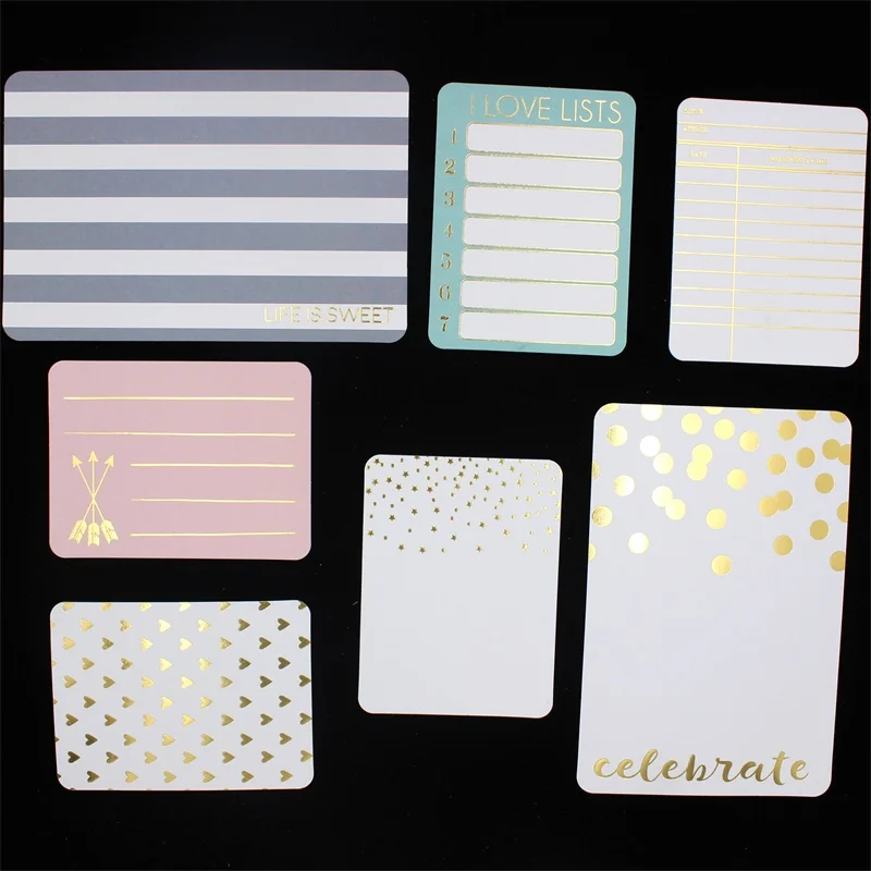 Ksccraft 30 шт. двухсторонняя печатная карточка высечки для скрапбукинга Happy