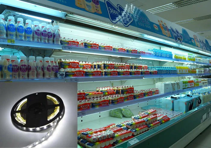 GREE настройки центр Светодиодные ленты светильник 12V 24V 3528 2835 5630 5730 SMD СВЕТОДИОДНЫЙ ультратонкое естественное освещение CRI> 80 ультратонкое естественное освещение CRI> 90 отправлена службой экспресс-доставки AliExpress воздушной почтой