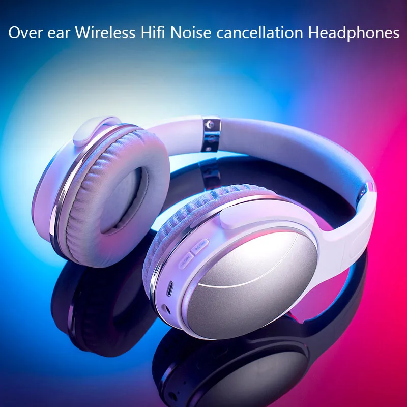 Bluetooth 4 2 наушники беспроводные складные Регулируемая гарнитура с микрофоном для