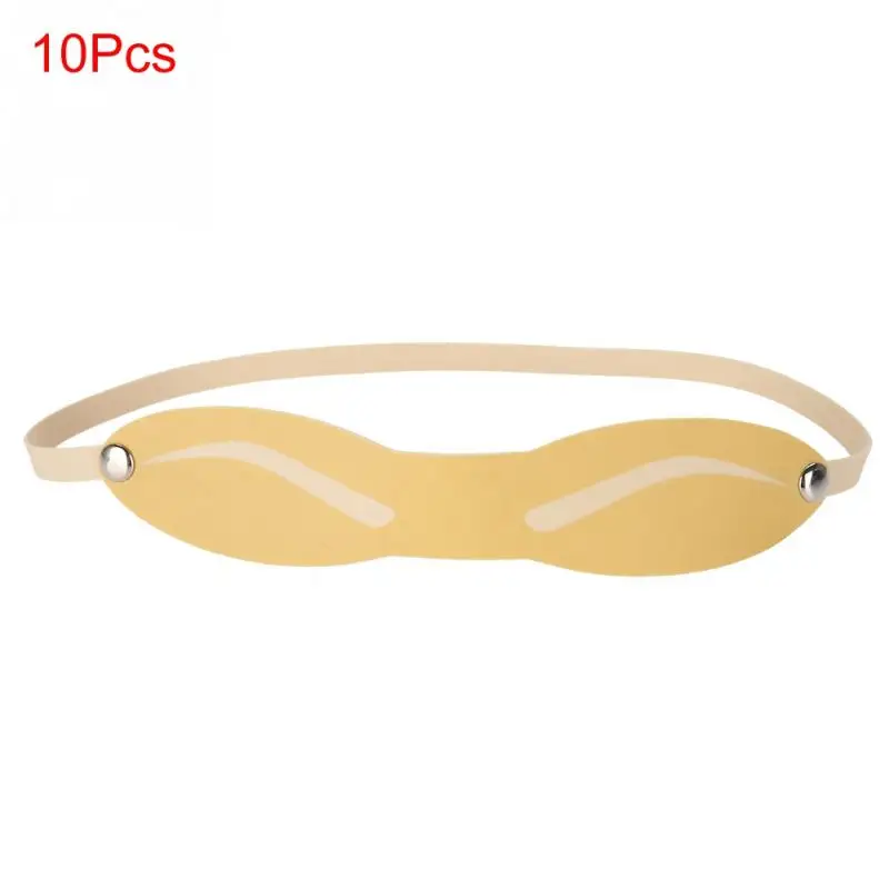 Высокое качество 10 шт поддельная бровь тату практика кожа на голове Перманентный