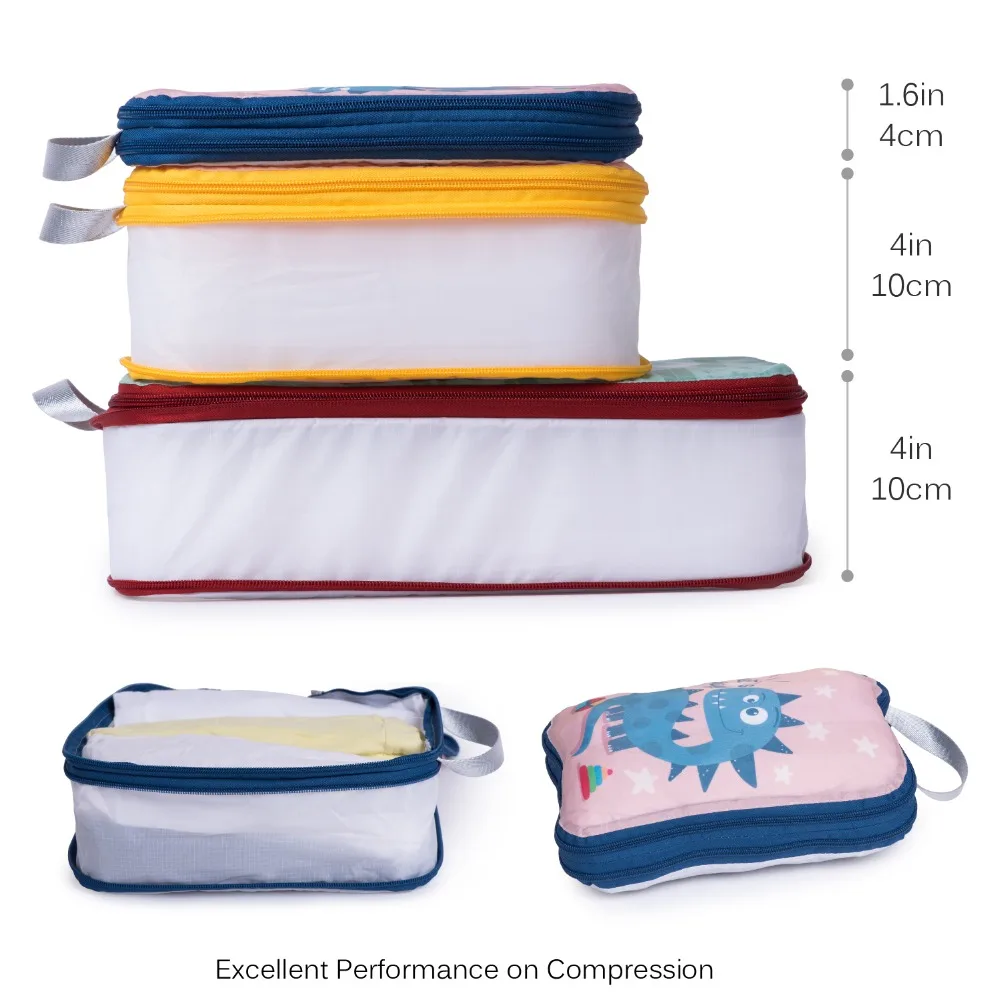 Новинка компрессионная упаковка Набор кубиков 3 шт. сумка для подгузников
