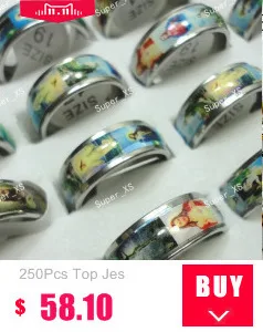 300 шт. Гладкий Топ нержавеющая сталь кольца для женщин мужчин Jewelry оптом много RL346