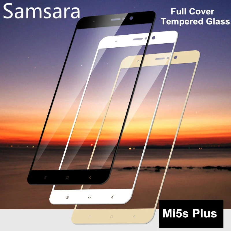 Для Xiaomi Mi 5s Plus стекло закаленное 5 7 дюймов полное покрытие защитная пленка защита