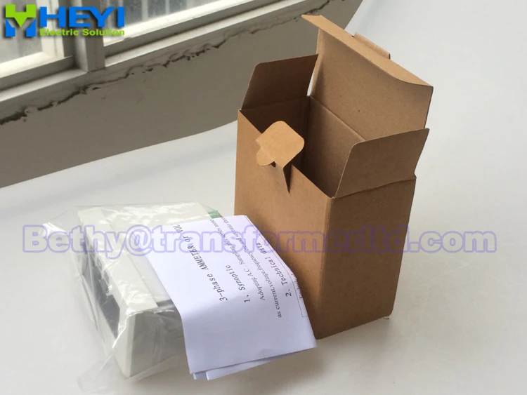 LED Three phase digital ampere meter HY-3AA series ac Class 0.5 current | Инструменты
