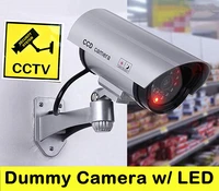 dummy camera fake cctv security wifi blinking red led bullet outdoor indoor simulation video surveillance dummy cam