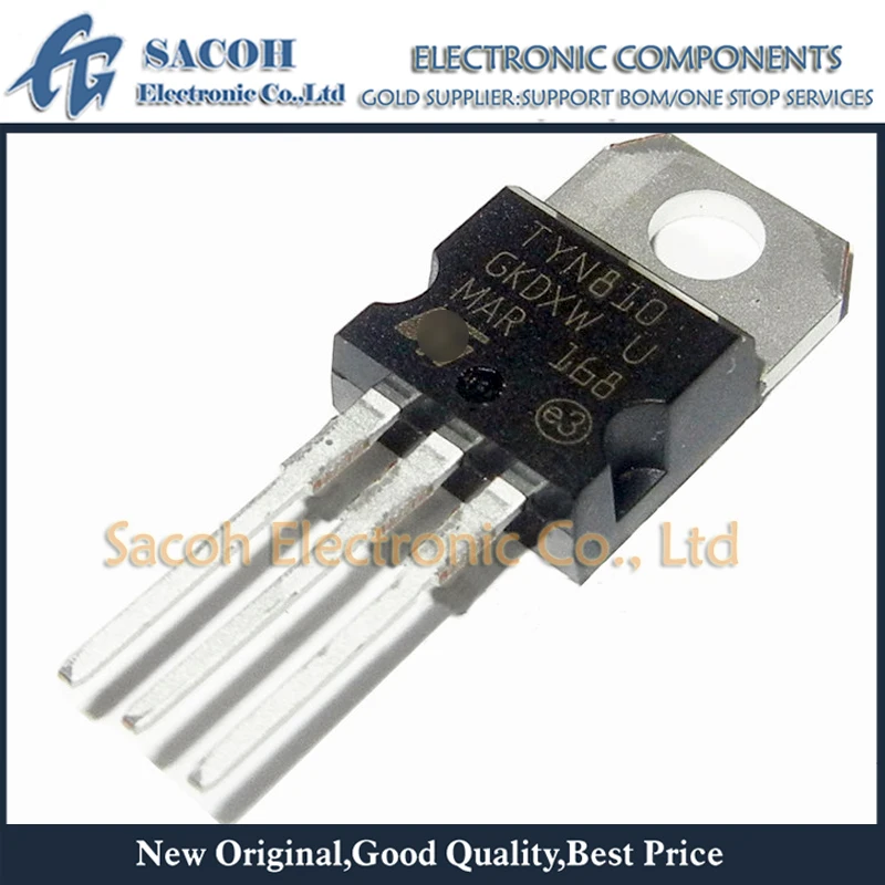 

New Original 10Pcs TYN810 TYN1010 STYN810 STYN1010 TO-220 10A 800V/1000V SCR