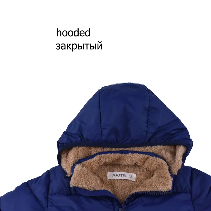 COOTELILI/зимние куртки теплое детское вельветовое пальто для девочек детская одежда для мальчиков, верхняя одежда и пальто ветрозащитная одежда для малышей