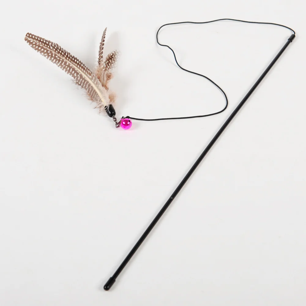 Hoopet игрушка для питомца кота тизер много цветов птица перо товары кошек кошка