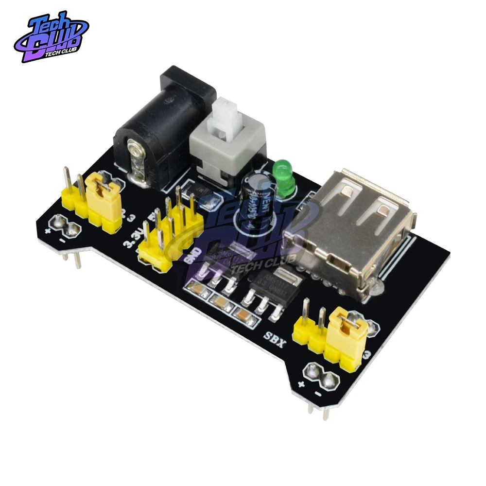 Модуль питания для макетной платы MB102 3 В 5 Arduino совместимая с пайкой хлеба 700mA MB-102 |