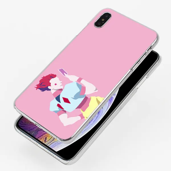 Hunter x hunter hisoka Прозрачный жесткий чехол для телефона Apple iPhone X XS XR XS MAX 6 6s 6Plus 7 8 7 Plus SE 5S - Цвет: 04