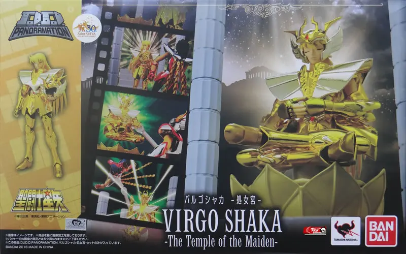 Оригинальный BANDAI Tamashii нациями D.D. Панорама/DDP фигурку-Дева Шака-храм Девы-&quotSaint
