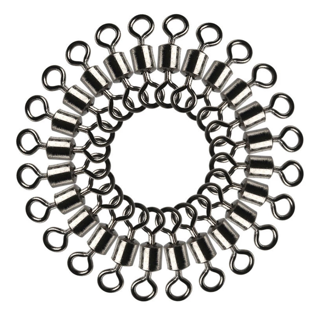 Рыболовные Вертлюги 100 шт./лот аксессуары для морской рыбалки разные размеры