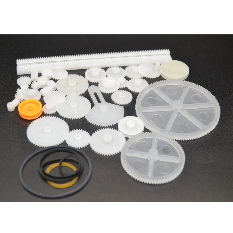 34 вида комплектов пластиковые зубчатые рейки вал зубчатый шкив для ремня
