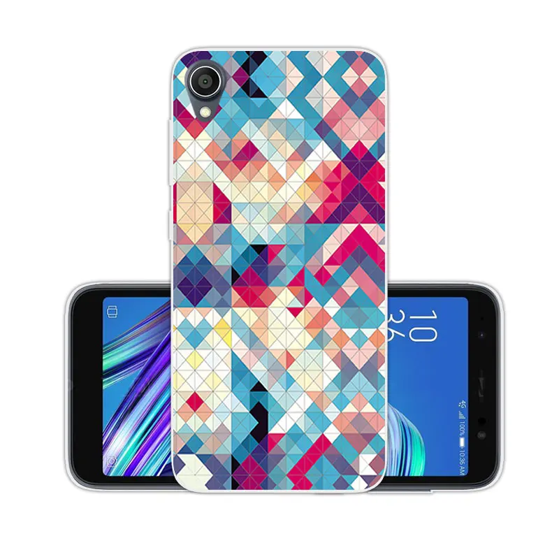 Чехол для телефона Asus ZenFone Live (L1) ZA550KL розовый чехол из мягкого ТПУ L1 задняя крышка