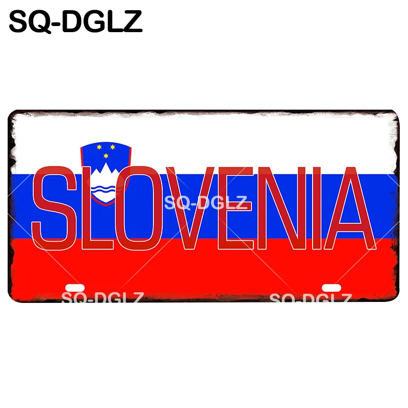 [SQ-DGLZ] Турция/Венгрия/Южная Африка/Ирландия/Чили/пуерто-Рико/Индия/Ямайка Национальный флаг металлический знак металлические поделки таблички - Цвет: 0552
