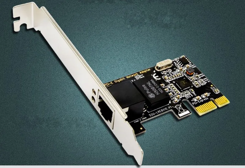 

Сетевая карта Gigabit Ethernet PCI-Express PCI-E, чипсет RTL8111E