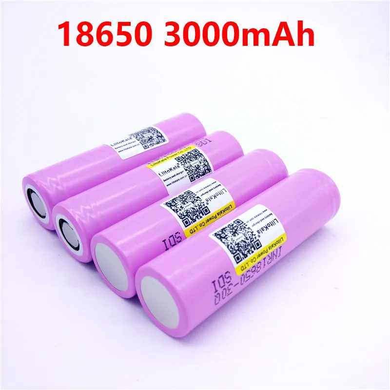 LiitoKala 100% оригинал новый для samsung INR 18650 3 7 В 3000 мАч INR18650 30Q литий-ионный