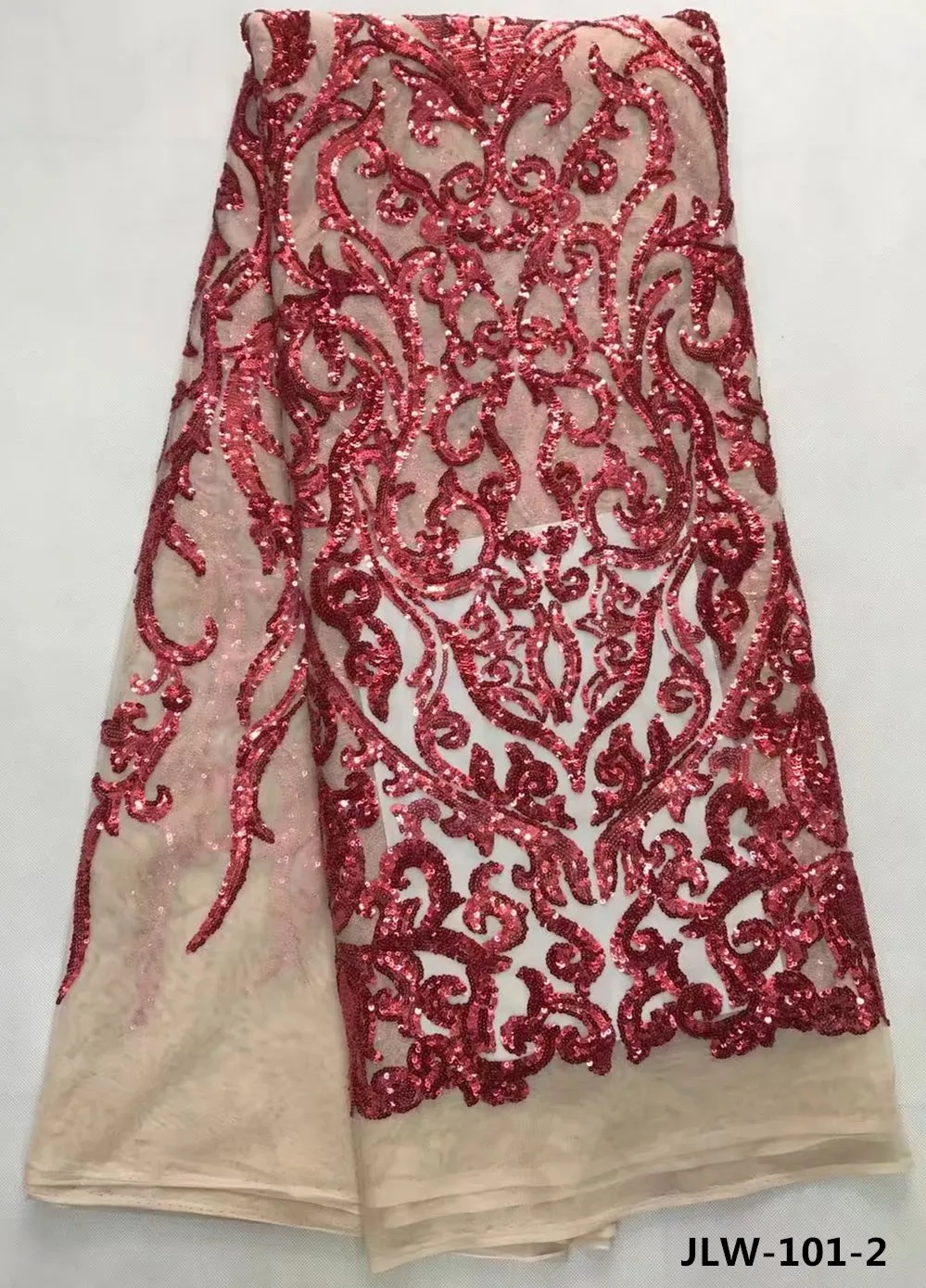 Новая африканская Дубай французского кружева с вышивкой блестками свадебные