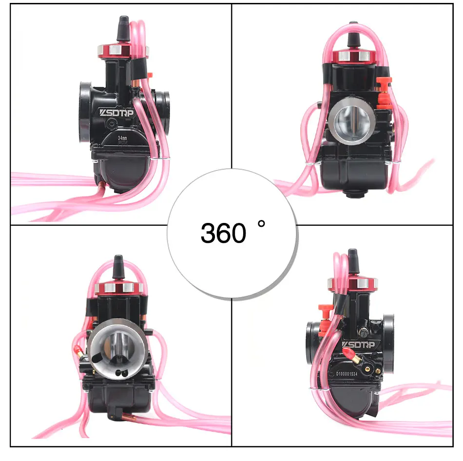 Alconstar-34 36 38 40 42 мм PWK мотоциклетный Карбюратор Carb с основной струей для Yamaha для Honda Для Suzuki KTM ATV 250CC-350CC