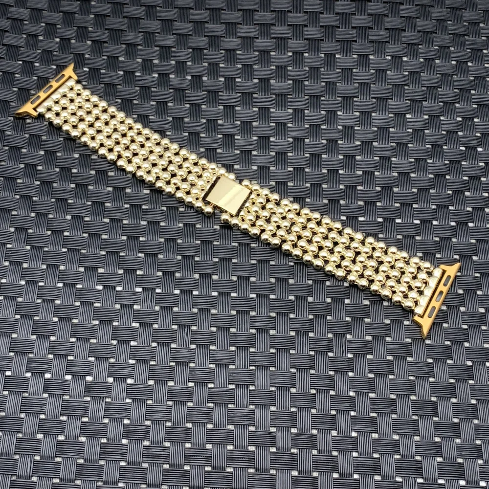Ремешок для Apple Watch 38 мм 40 мм 42 мм 44 мм модный ремешок из нержавеющей стали для Iwatch 1 2 3 4 ремешок для часов браслет ремень
