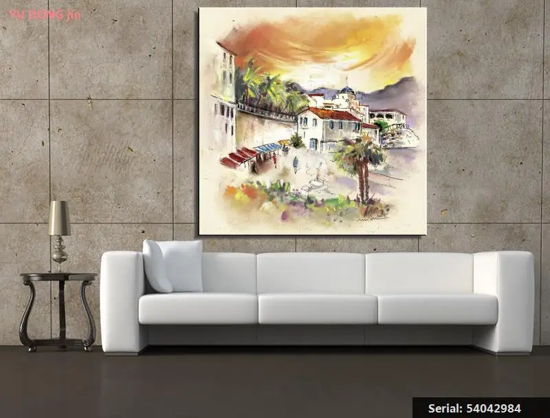 Animal Classical oil Painting Drawing art Spray Unframed Canvas action hologram square scarf wall design figure scarf54042984 | Дом и сад