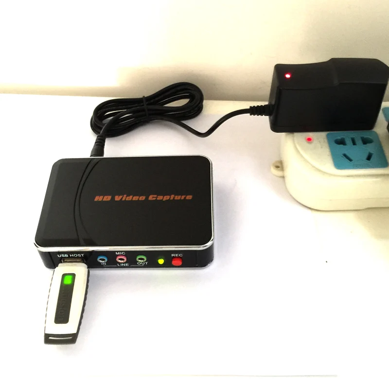 HDMI/YPbPr Видео Аудио захвата карты конвертировать в USB флэш диск direcly нет ПК не нужно