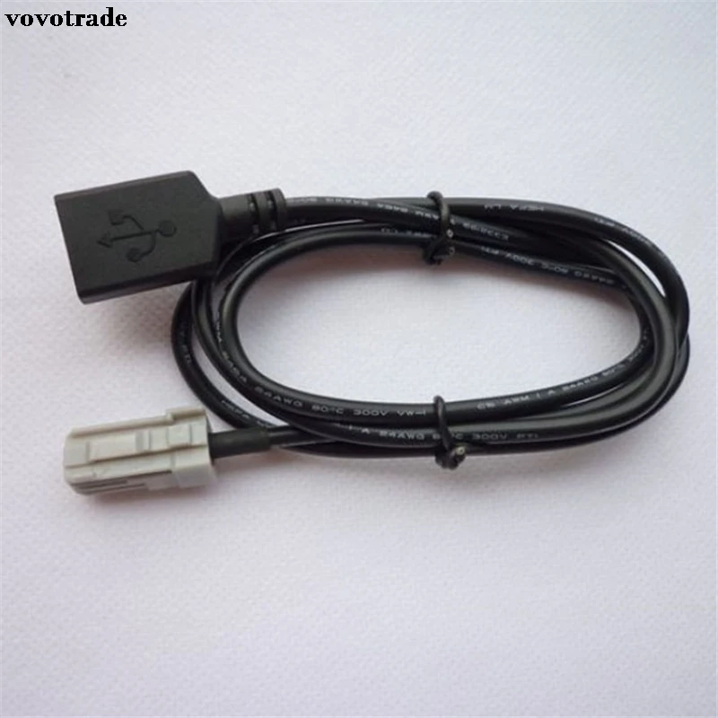 Бесплатная доставка USB аудио адаптер Женский кабель для Toyota Camry Venza Yaris заводская