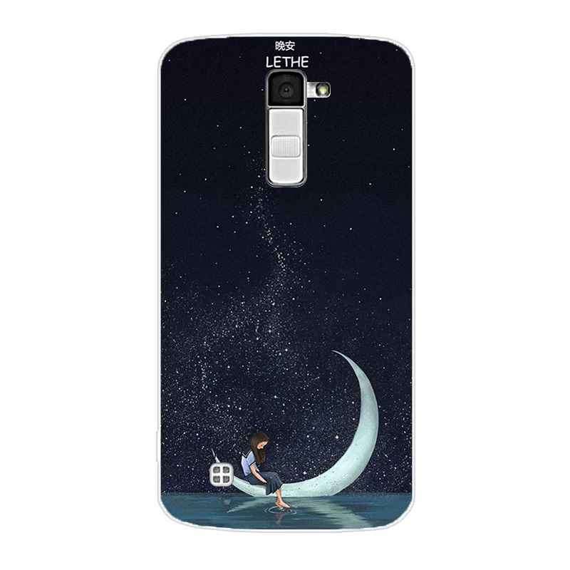 Коричневый Чехол для LG K10, чехол для LG K10 K420N K430, мягкий чехол для телефона LG K 10 K10 LTE K430ds, силиконовый чехол из ТПУ s - Цвет: Коричневый