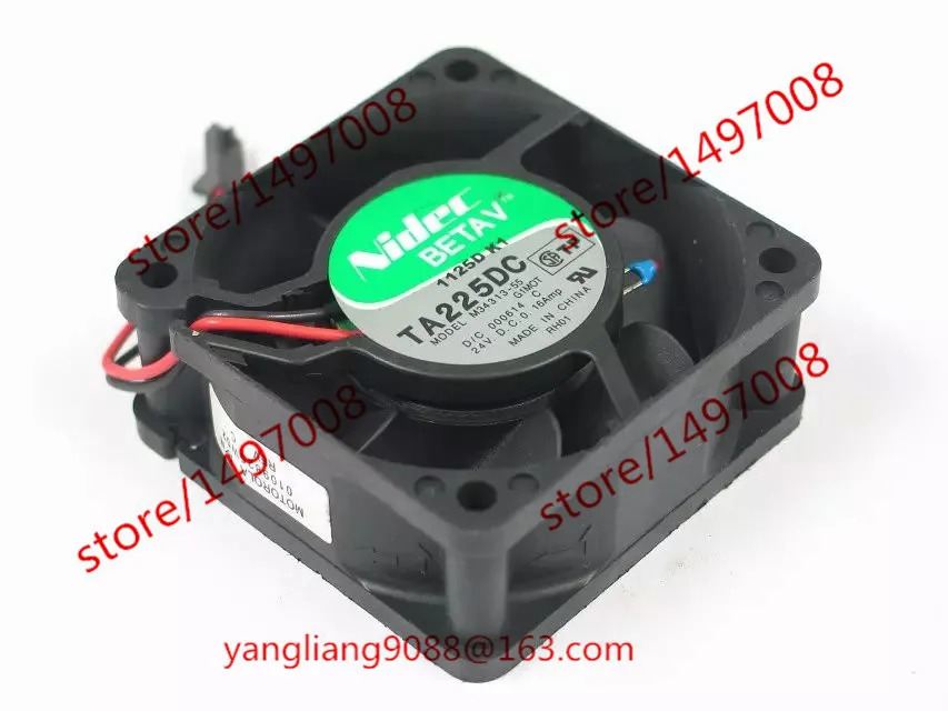 Вентилятор охлаждения сервера Nidec M34313 55 G1MOT TA225DC DC 24V 0.16A|square fan|server fandc 24v fan |