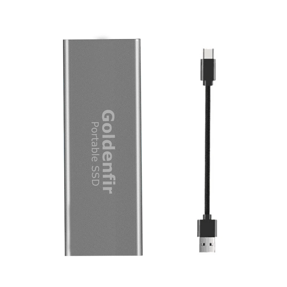Goldenfir новейший продукт портативный SSD USB 3 1 64 Гб 128 ГБ 256 512 ТБ внешний твердотельный