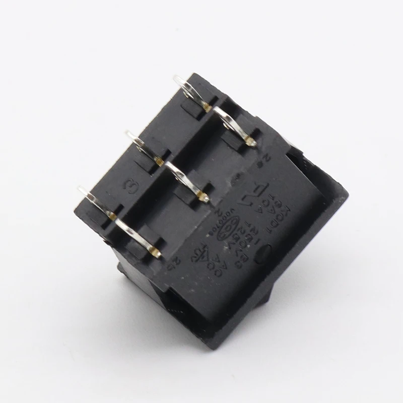 20 шт. KCD клавишный переключатель 6 футов 2 шестерни композитные серебряные