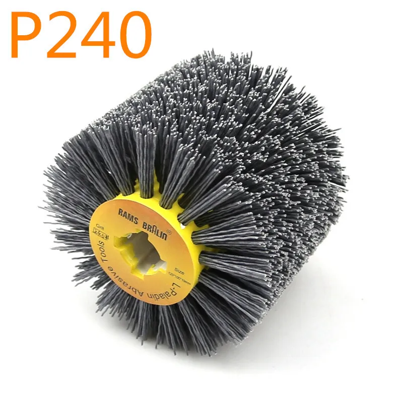 1PCS120/100/19 мм нейлоновый шлифовальный круг роликовая шлифовальная насадка для полировки деревообрабатывающий электрический шлифовальный станок для обработки металла