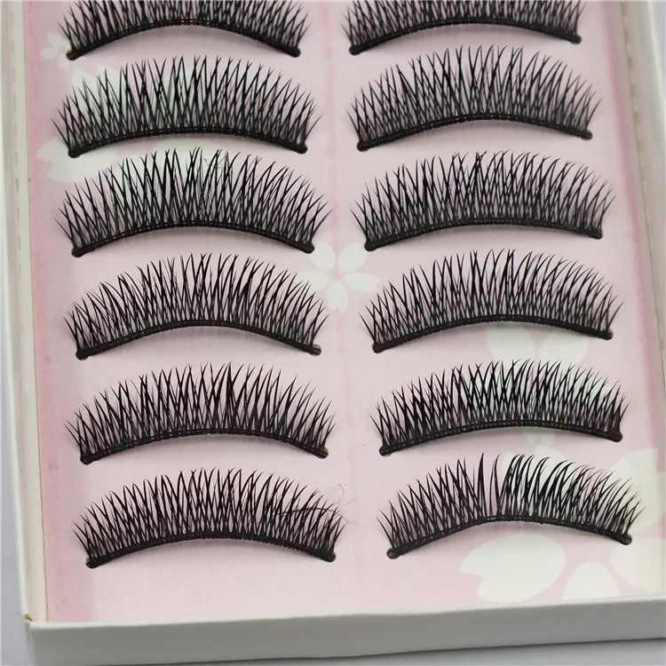 2019 New 10 pairs natural false eyelashes fake lashes long makeup 3d mink extension eyelash for beauty | Красота и здоровье