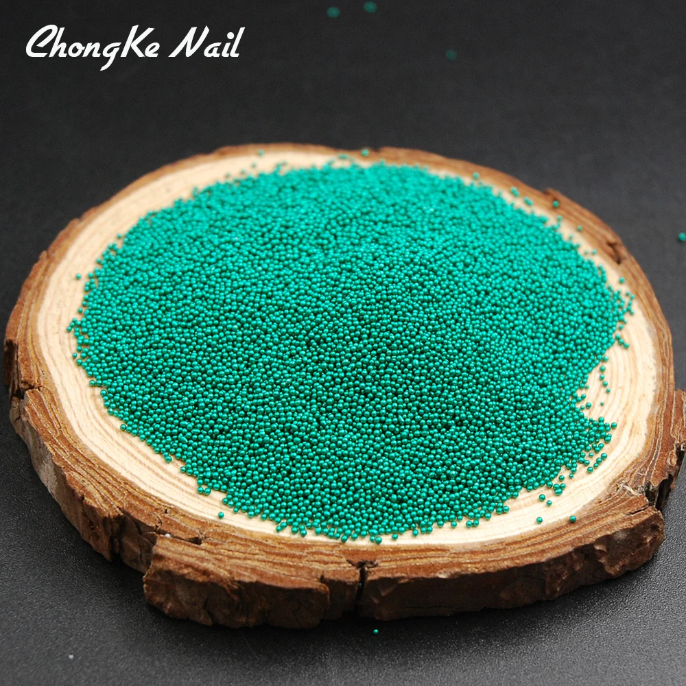 50 г/упак. Икра бисер микро жемчужный мини маникюр Дизайн ногтей 3D Украшение 31