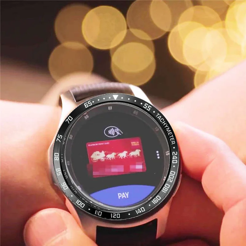 Корпус для смарт часов Аксессуары Samsung Galaxy Gear 2/3/4 46 мм/42 мм металлическое кольцо из