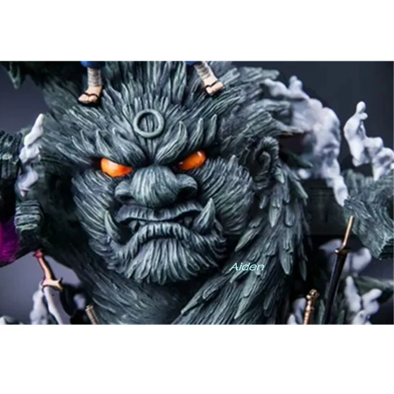 1" Статуя Наруто Senju Hashirama бюст Shodai HokageFull-length портрет GK фигурка Коллекционная модель игрушки коробка Z359