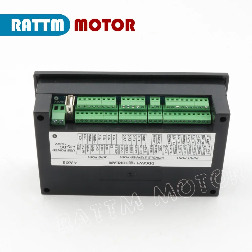 3 осевой ЧПУ 500 кГц легкий ПЛК автономный Автономный контроллер системы фрезерный