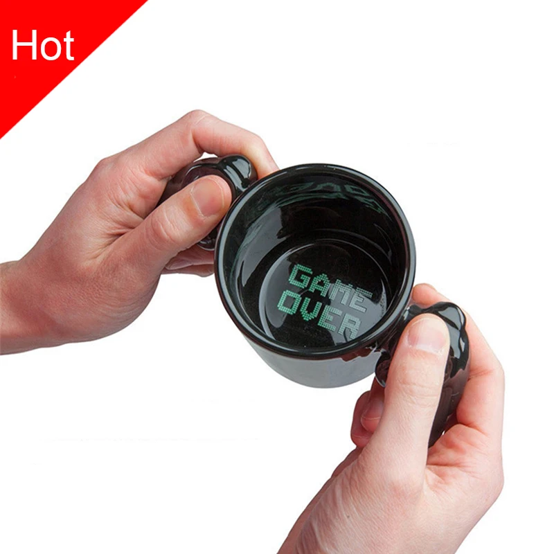 Прямая поставка керамическая кружка для геймпада Ретро игровой контроллер кофе