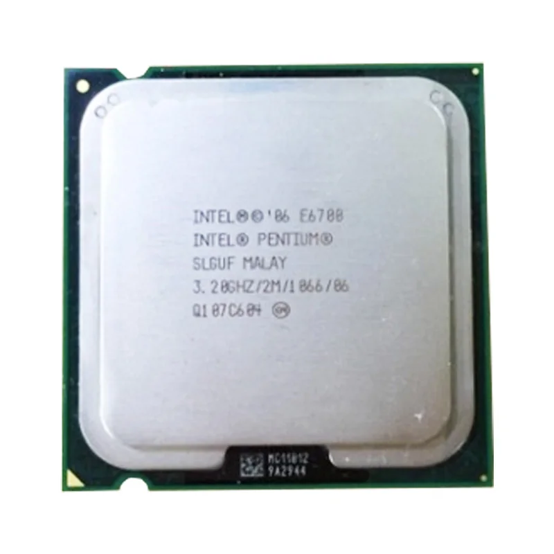 Двухъядерный процессор INTEL Pentium E6700 LAG 775 SOCKET 3 2 GHz /65W /2M /FSB 1066|core processor|dual core processorcpu dual