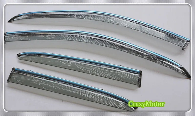 Для Vauxhall Opel Mokka 2013 2019 оконный козырек Vent Shades Защита от солнца и дождя дефлекторы