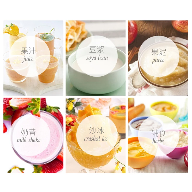 Multi-function 300 W лезвия из нержавеющей стали электрические портативные соковыжималки