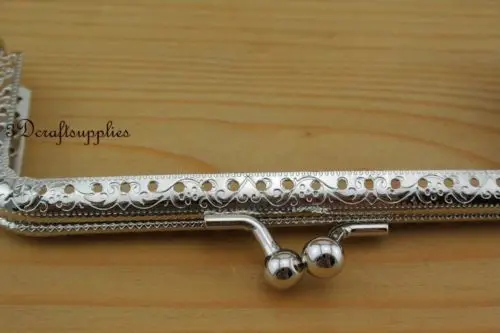 Сумка Кошелек Рамка Металлическая швейная застежка 12 5 см x никель Y59 | Багаж и