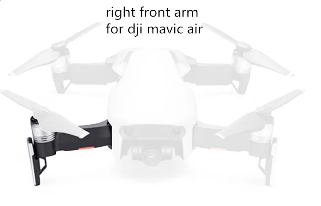 DJI Mavic Air Motor Arm запасные части Mavic Air Body Shell Верхняя верхняя крышка корпуса красный белый черный