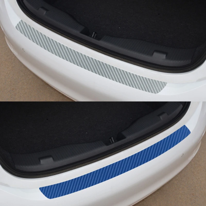 LENTAI багажник полоски из углеродного волокна анти ногами Защита от царапин
