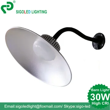 Бесплатная доставка-30 Вт светильник амбара винтажные габаритные огни с гусиной